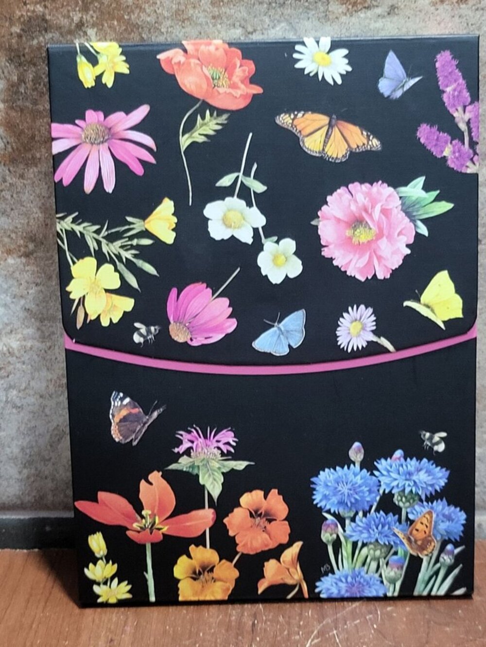 Hallmark Natures Sketchbook Marjolein Bastin Butterfly Themed Stationery Set